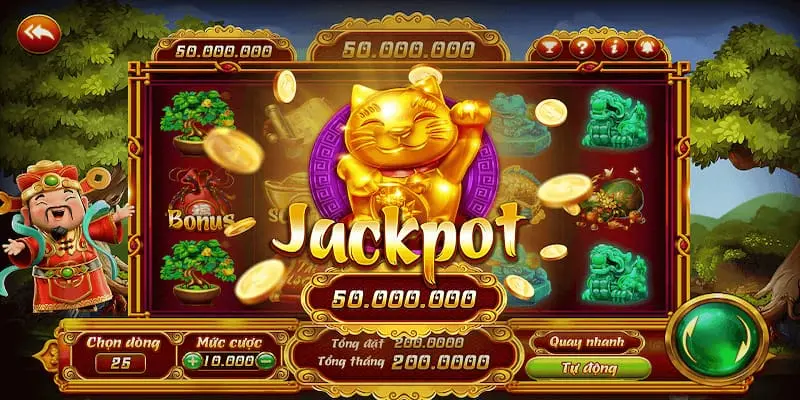 Quay hũ Jackpot đơn giản thắng lớn